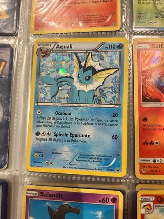 Lote Cartas Pokémon Francesas - Evoluciones Eevee