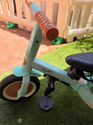 Triciclo o bici evolutiva Olmitos Gyro Menta