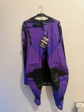 Conjunto Motocross FXR Morado y Negro