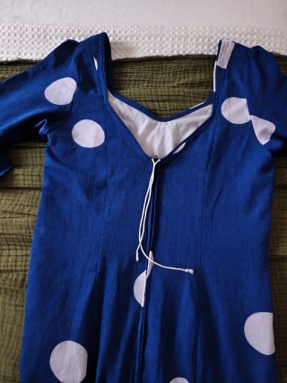 Vestido Flamenco entallado Lunares talla 40/42