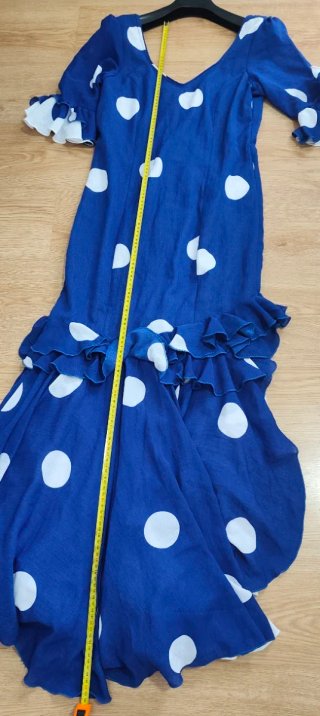 Vestido Flamenco entallado Lunares talla 40/42