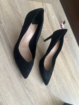 Zapatos de tacón Stradivarius negros