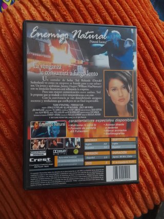 Enemigo Natural DVD