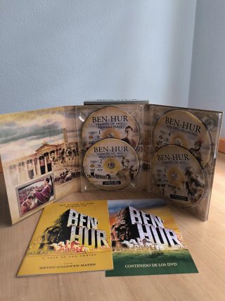 Ben Hur Edición Coleccionista 4 Discos DVD