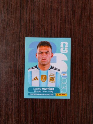 Cromo Lautaro Martínez Panini FIFA 2026