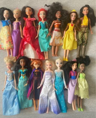 Lote Muñecas Princesas Disney