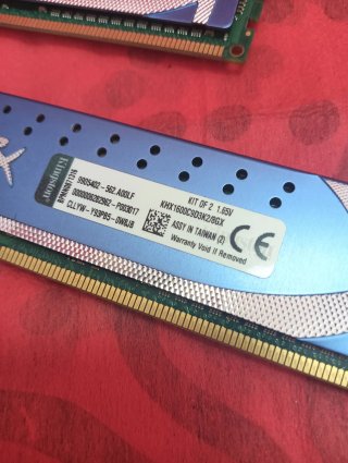 Kingston Hyper X 8GB RAM