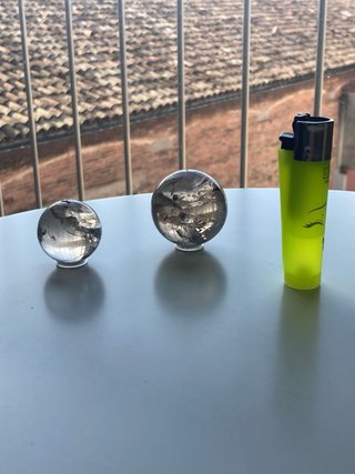 Sfere di Quarzo Affumicato Minerale