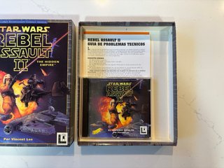 🇪🇸 Star Wars Rebel Assault II PC Big Box