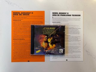 🇪🇸 Star Wars Rebel Assault II PC Big Box