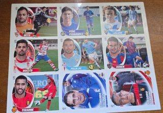 Lámina Liga BBVA 2012-13 Colección Oficial