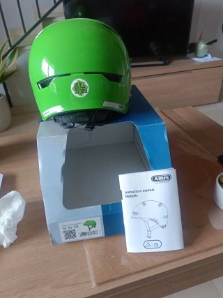Casco Abus Verde Talla M
