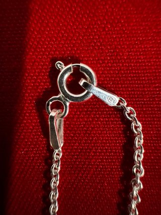 Cadena de plata 925 con medalla