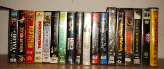 Películas VHS a 1€