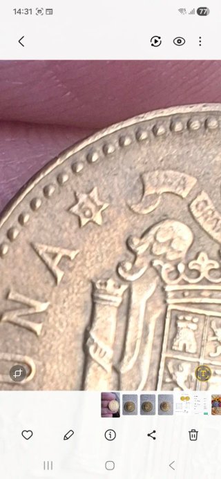 1 peseta 1953 * 61