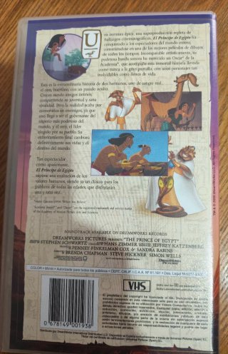 Película Disney VHS varios titulos
