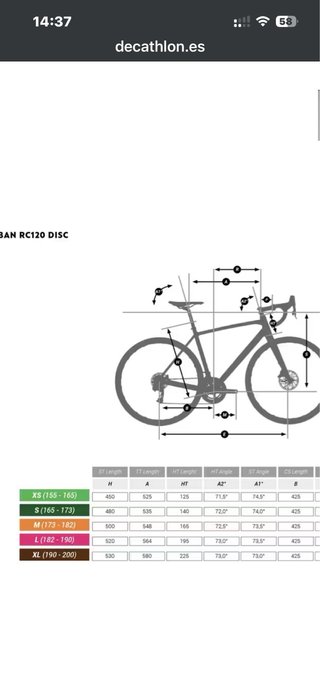 Bicicleta carretera aluminio freno disco