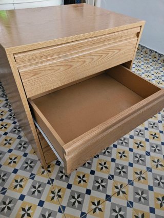 Cómoda de madera 4 cajones