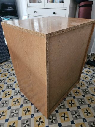 Cómoda de madera 4 cajones