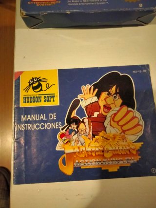 Jackie Chan's Action Kung Fu NES Hudson Soft
