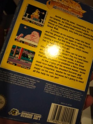 Jackie Chan's Action Kung Fu NES Hudson Soft