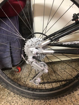 Bicicleta de Montaña Negra