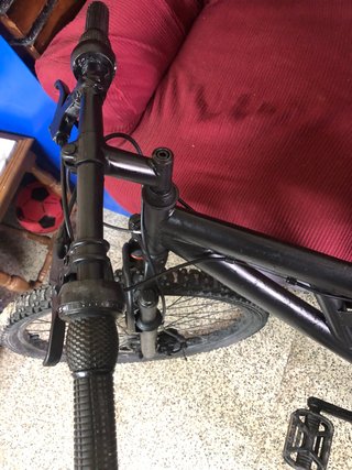 Bicicleta de Montaña Negra