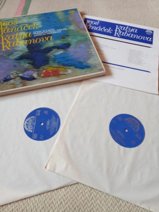 Ópera Katya Kabanova - Leoš Janáček 2LP