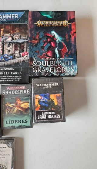Lote Warhammer 40k y Age of Sigmar NUEVO