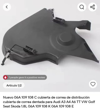 Tapa Correa Distribución Grupo VAG