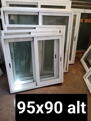 Ventana aluminio corredera 95x90