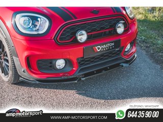 SPOILER / LIP DELANTERO V1 PARA MINI COUNTRYMAN MK2 F60 JCW 2018-2020