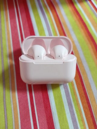 Auriculares Eono Buds Rosa sin usar