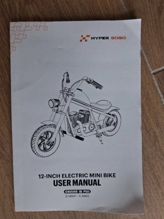 Moto Eléctrica Infantil Hiper Gogo Cruiser 12