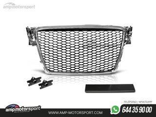 PARRILLA DELANTERA LOOK RS PARA AUDI A4 B8 2007-2011