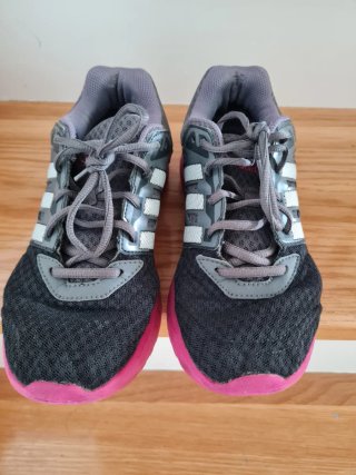 Zapatillas Adidas Galaxy 2 W Negro/Rosa Talla 38.5