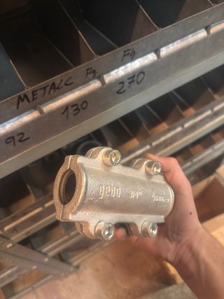 Abrazadera Gebo 3/4 Metal