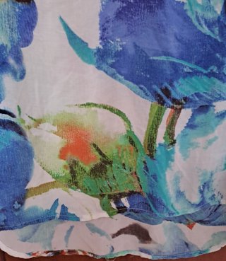 Blusa Desigual floral manga larga Talla M