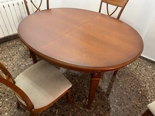 Mueble comedor y mesa con 6 sillas