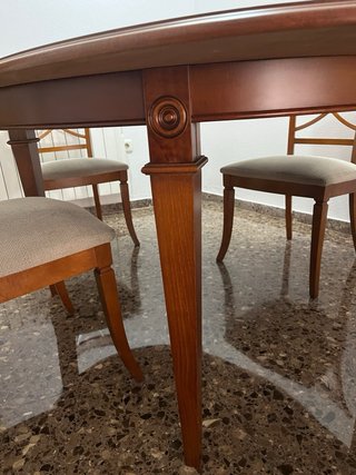Mueble comedor y mesa con 6 sillas