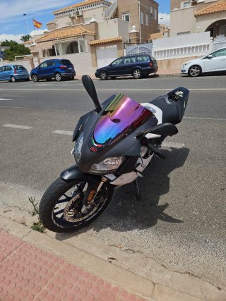 Aprilia RS50 Blanca Deportiva Manual