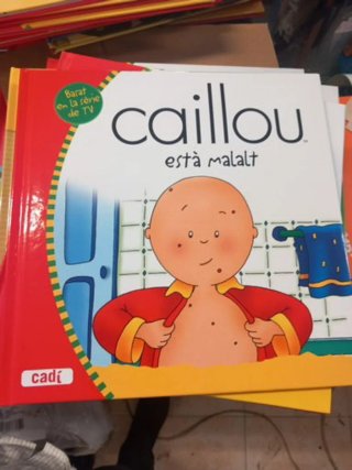Pack de 10 libros Caillou catalán