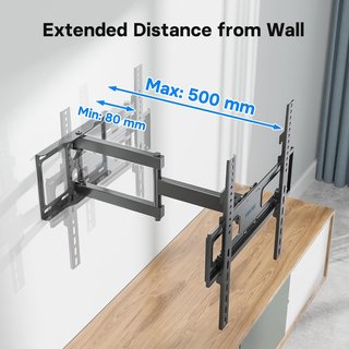 Soporte TV pared BONTEC 26-60 articulado