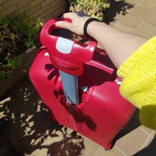 Maleta dura roja
