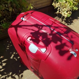 Maleta dura roja