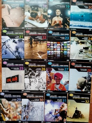 Colección CD de curso de fotografía y vídeo
