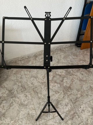 Atril para partituras con funda