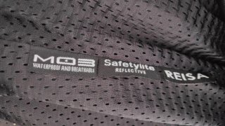 Chaqueta de moto negra