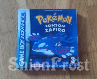 Caja (CARTÓN) Pokémon Edición Zafiro