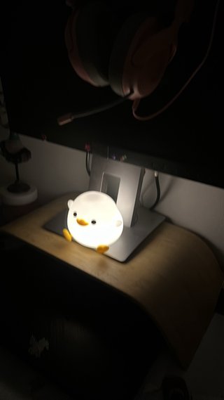 Lámpara LED de pato kawaii